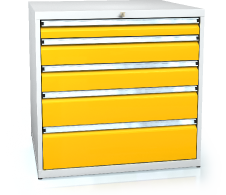 Drawer cabinet 840 x 860 x 750 - 5x drawers